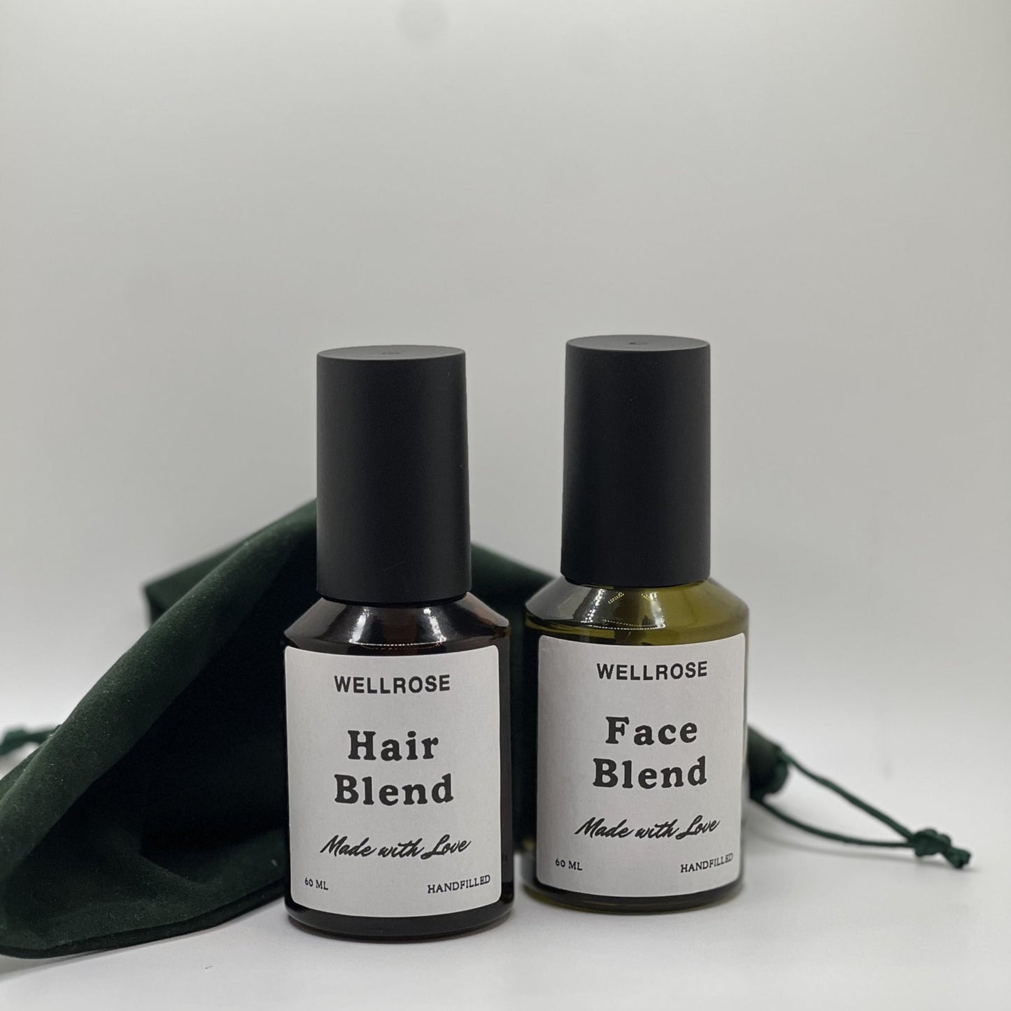 Come with Me Glass Bottles Duo Travel Kit